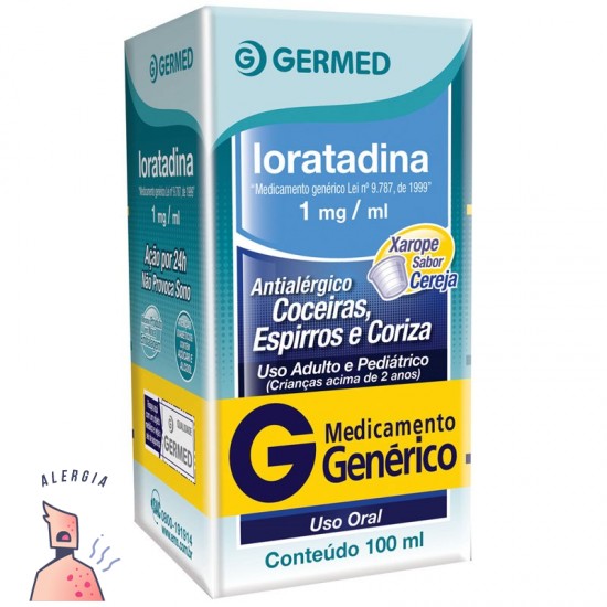 Loratadina xarope 100 ml Germed